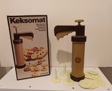 Keksomat, Biskuitpresse + Zubehör, Retro Vintage, Plastik + Metall, Art.Nr. 210