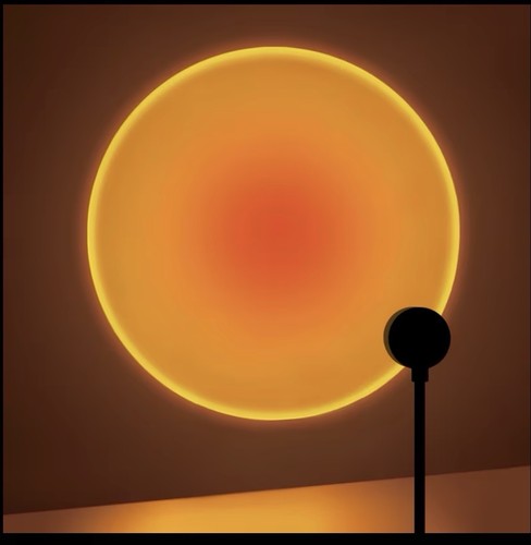 Led sunset projektor lampe - sunset, –