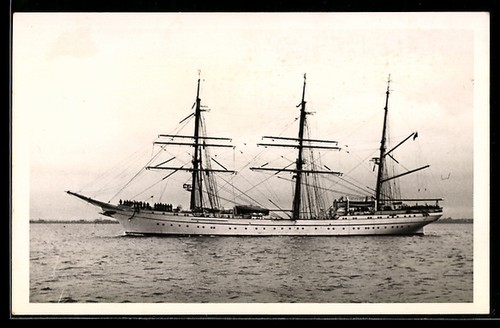 Segelschulschiff gorch fock - ak,