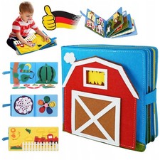 Quiet Book 3D Filz Busy Board