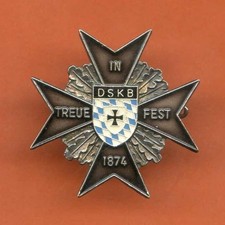 DSKB, DEUTSCHEN SOLDATEN UND KAMERADENBUND "IN TREUE FEST" 1874. (D456)
