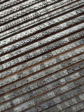 Bleischrift - Schreibschrift