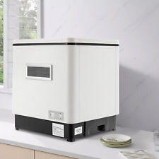 Edelstahl Geschirrspüler 60L Mini Spülmaschine Tischgeschirrspüler freistehen DE