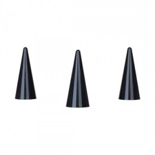 Spielfigur Kegel - stapelbar - schwarz - Kunststoff - 35 x 15 mm : Staffelprei .