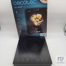 Cecotec Tragbare Induktionskochplatte 1 Brenner Full Magma Slim. 2000W Leistung 