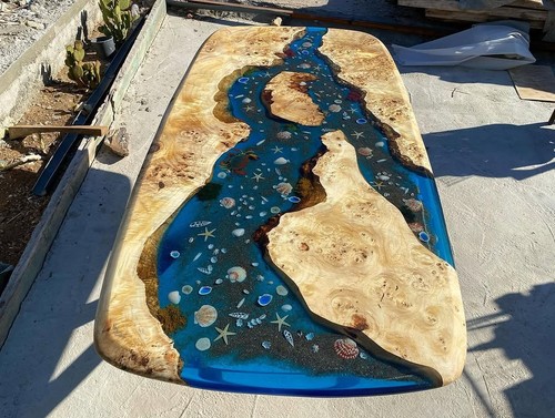 Resin esstisch - resin, |