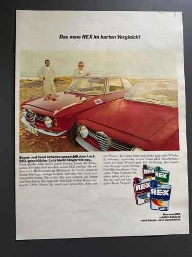 1968 rex autopflege alfa - rex,