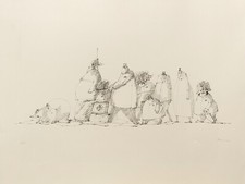 Paul Flora "Altwiener Figuren