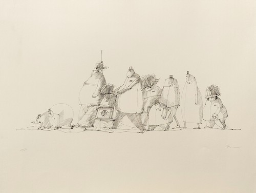 Paul flora altwiener figuren - "altwiener,