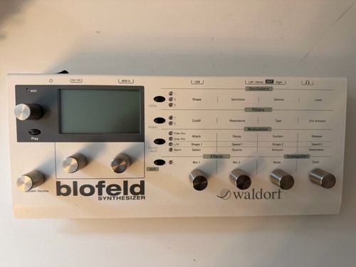 Waldorf blofeld synthesizer - blofeld,