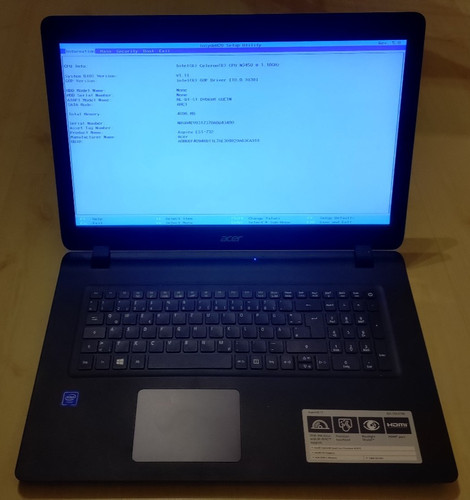 Laptop acer aspire - laptop,