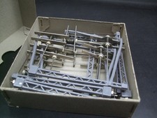 12 Brawa Eheim Masten, Fahrleitungsmasten für Trolleybus in OVP