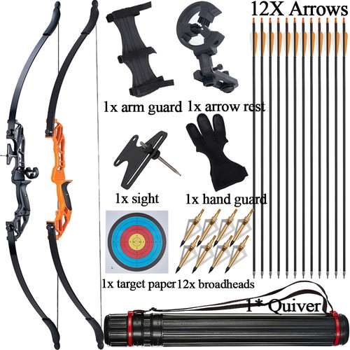 Takedown recurve bogen - 54'',