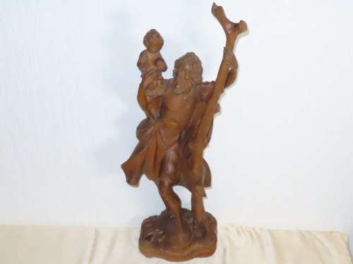 Heiligenfigur holzfigur - heiligenfigur,