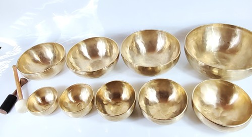 Klangschalen 9er chakra set - chakra,