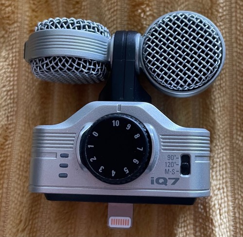 Zoom iq7 stereo mikrofon - zoom, ms