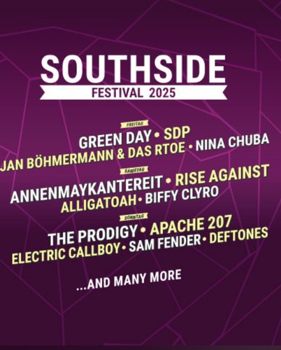 Southside 2025 tickets - , 2x