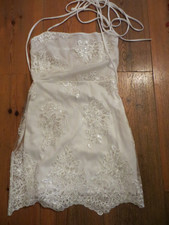 Prinzessinnen /  Brautkleid   Glitzer Tüll  Spitze Gr. S von Lucy in the Sky LA