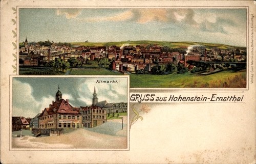 Litho hohenstein ernstthal - hohenstein, in