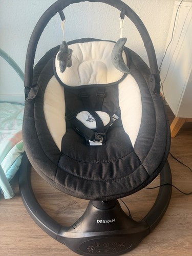 Deryan babywippe schwarz - babywippe,
