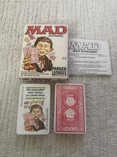 Parker mad kartenspiel 1979 - parker,