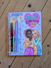Topmodel Handlettering Set Malheft Malbuch Zeichenbuch Wie Neu