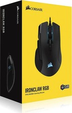 Corsair Ironclaw RGB FPS/MOBA Gaming -Maus - Schwarz