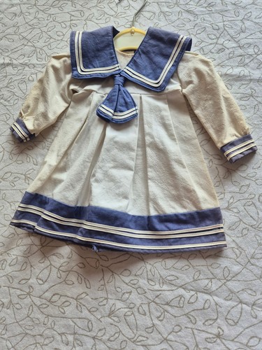 Puppenkleid matrosen stihl - puppenkleid,