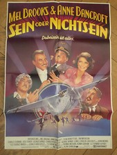 Sein oder Nichtsein Kinoplakat Poster A1, Mel Brooks, Anne Bancroft