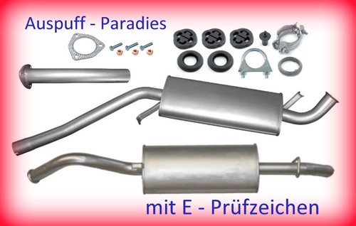 Abgasanlage auspuff für audi - auspuff,
