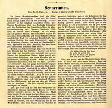 Dr.F. Ranzow Sennerinnen Almidyll Salontirolerin Heuernte Forsthütte Tanz v.1909