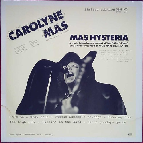 Carolyne mas hysteria - mas,