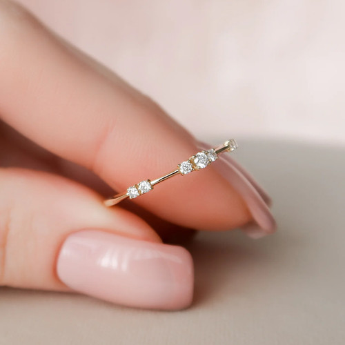 14k weißgold damen ehering - 14k,