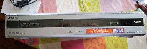 Sony rdr 717 - rdr-hx,