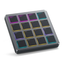 Donner STARRYPAD MINI MIDI Controller Drum Machine & Beat Maker + 40 Sounds Grau