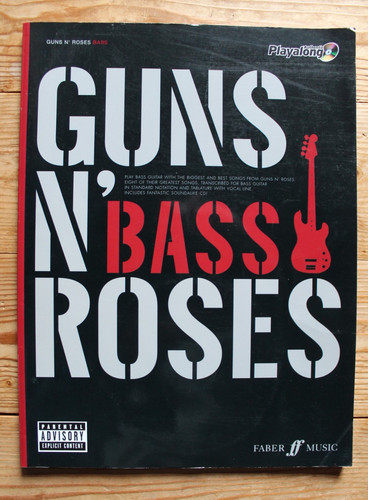 Guns roses bass songbook - guns,