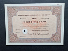 Aktie Phoenix Gummiwerke AG 50