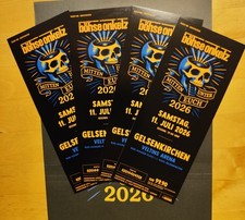 4x Böhse Onkelz Tickets -