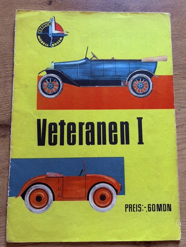 Veteranen modellbogen ddr - i,