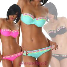 Damen Bikini Strand Pool Push