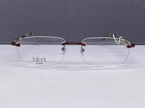 Lafont brille damen rot braun - brille,
