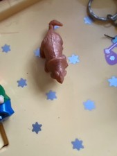 beige braun orange Dinosaurier