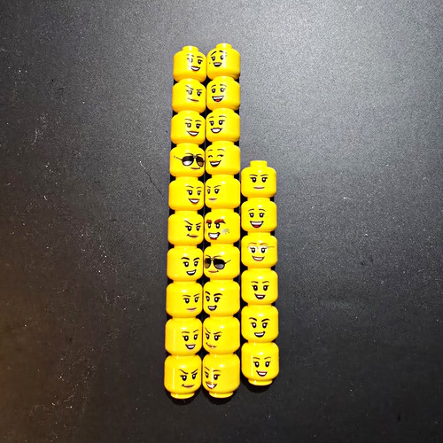 Lego minifigur frauen - lego, minifigur-frauen-köpfe