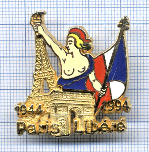 Pin paris befreit - paris,