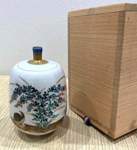 Japanische kutani ware wachtel - japanische,
