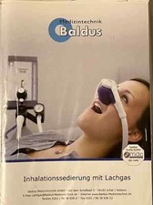 Baldus Lachgas Sedierungs Gerät Medizin mit Zubehör ohne Flaschen