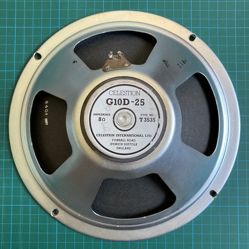 Celestion g10d 8 ohm - 10",