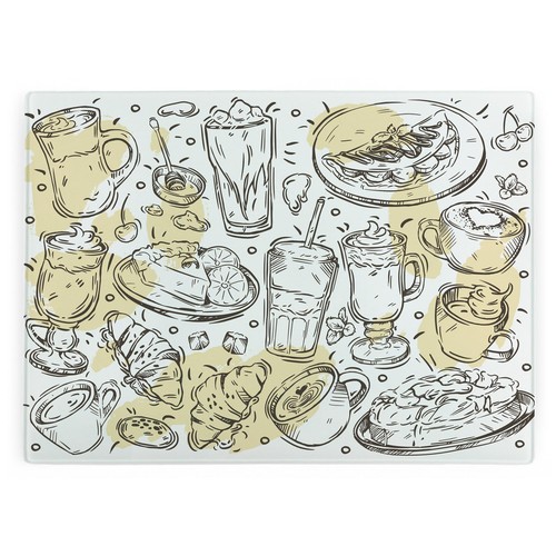 Kaffee kuchen thema glas - kaffee,
