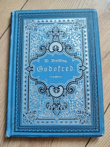 Antikes buch godofred - „godofred“, w