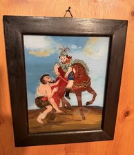 Glasbild „St. Martin teilt